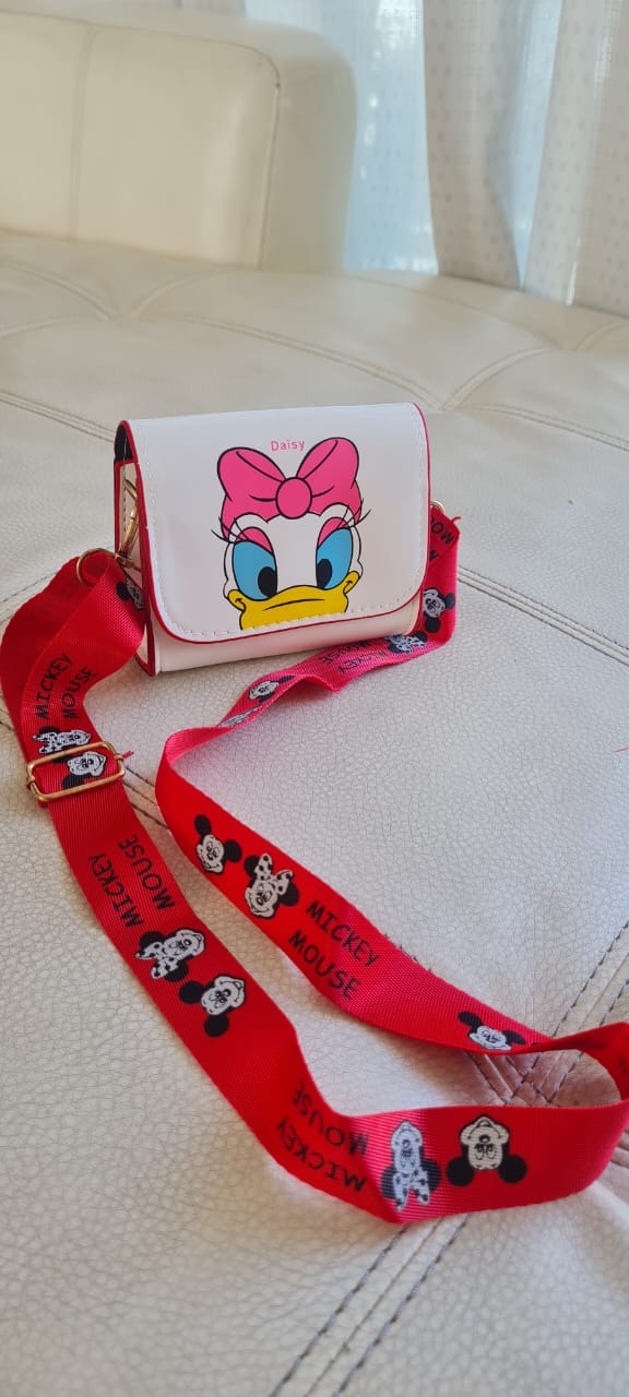 Bolso Daisy Duck con Correa Roja